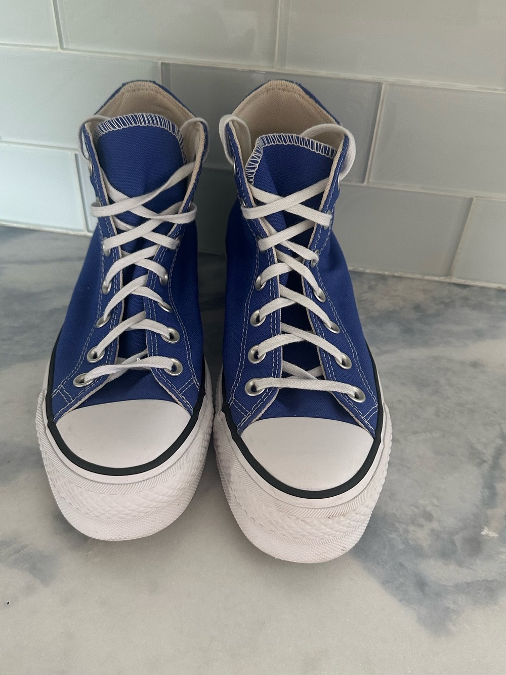 Converse Women’s Chuck Taylor All Star Platform Lift High Top Sneakers size 7 - Picture 5 of 12